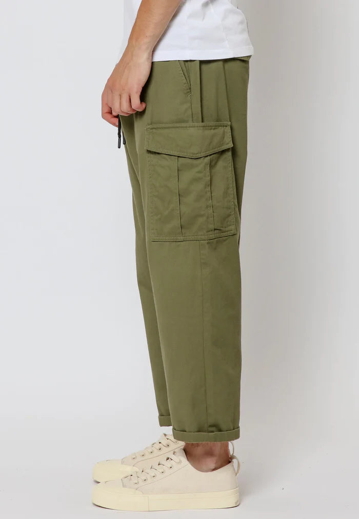 Pantalon cargo verde