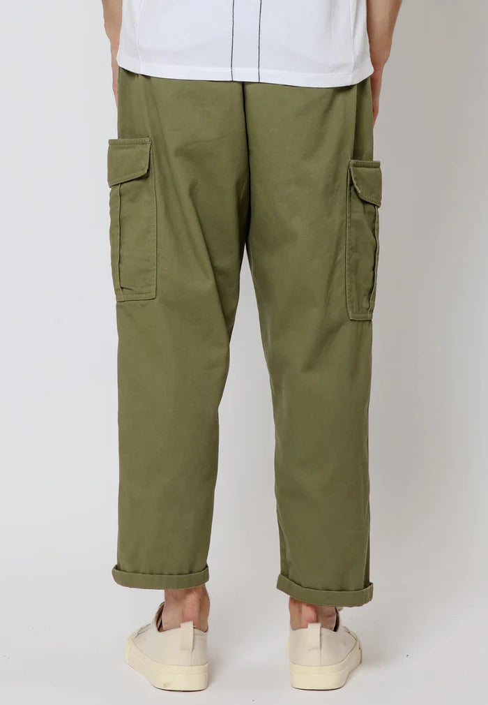 Pantalon cargo verde