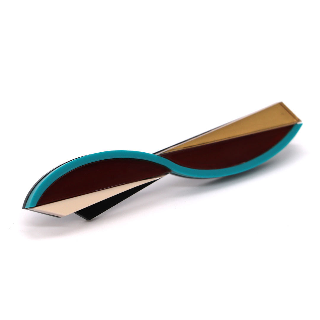 Lausett pendientes SPARKLE MARRON