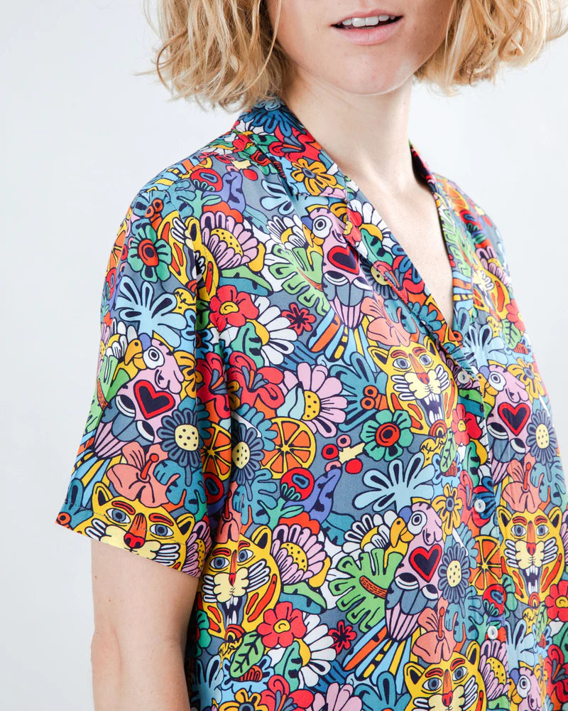 Blusa Aloha Asis Percales Tutti Frutti unisex