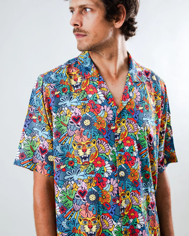 Blusa Aloha Asis Percales Tutti Frutti unisex