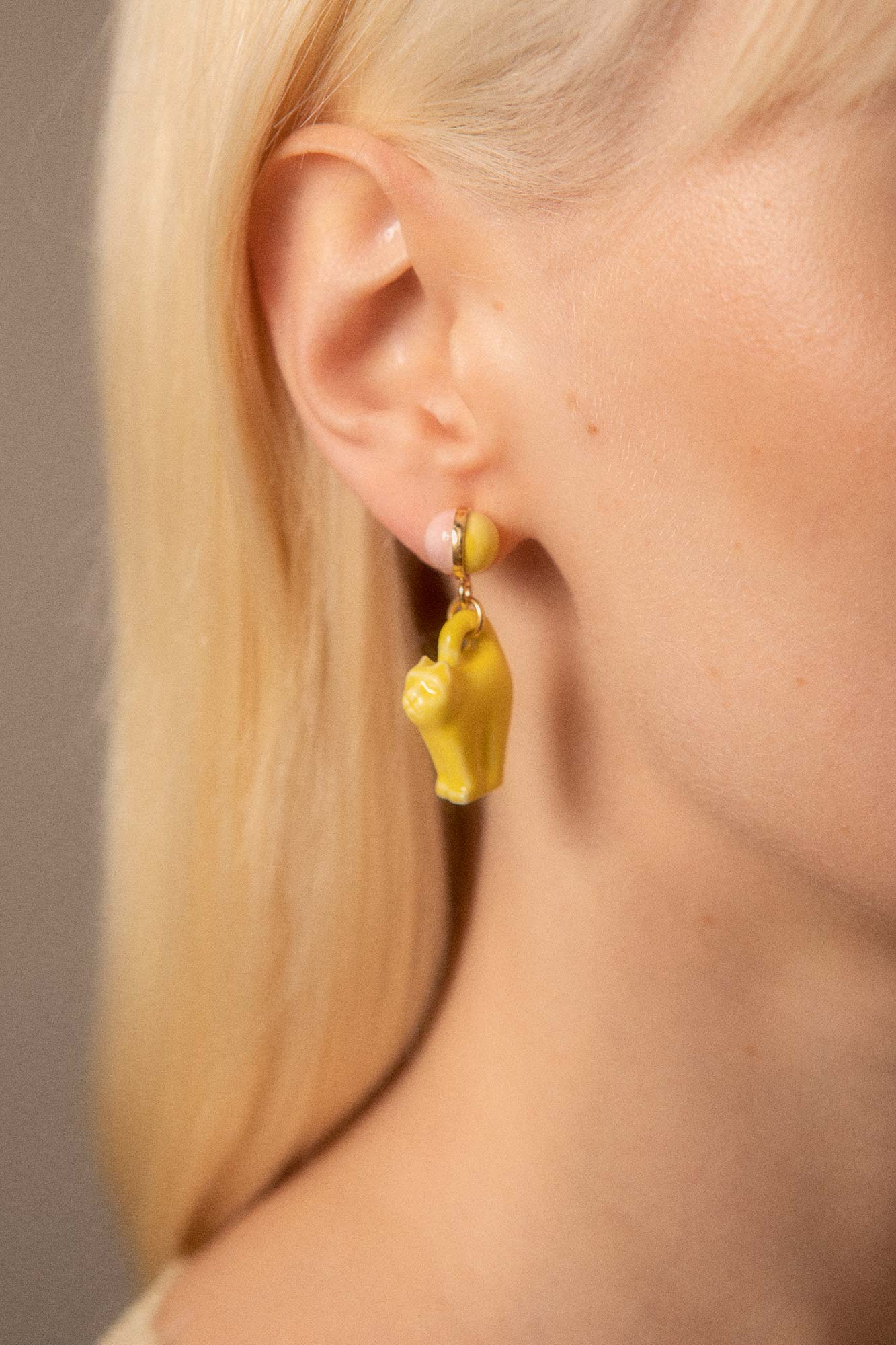 Andres Gallardo Pendientes Mini Balloon & Mini Catblock DEIMOTIV