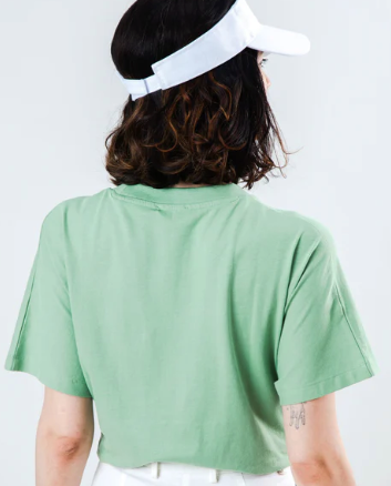 Camiseta Peanuts Tennis Snoopy Verde unisex