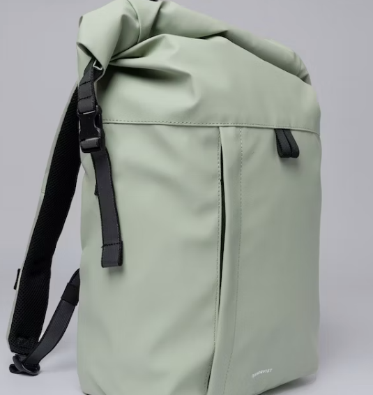 Sandqvist Mochila Verde pastel