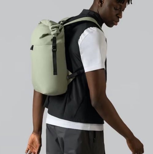 Sandqvist Mochila Verde pastel