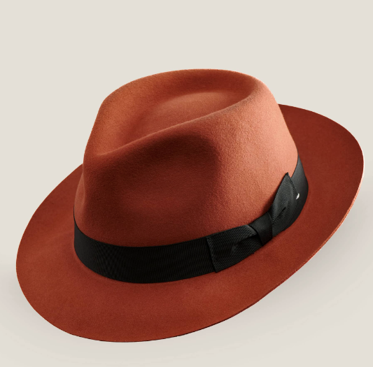 Signes sombrero Comet Trilby teja