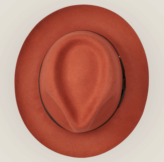 Signes sombrero Comet Trilby teja