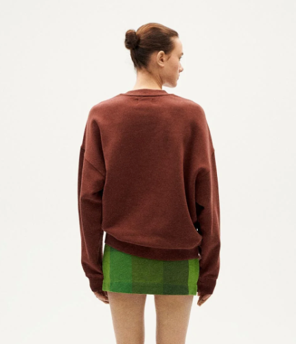Sudadera marrón Nice error Jimena