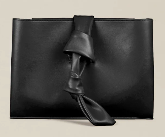 CLUTCH BAG WITH KNOT