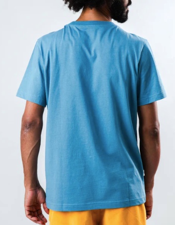 CAMISETA ASIS PERCALES PARROT AZUL