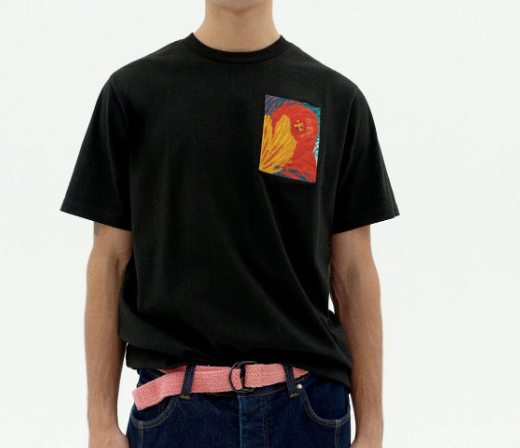 Camiseta bordada Zach
