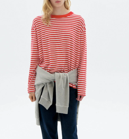 Camiseta manga larga rayas Emily R