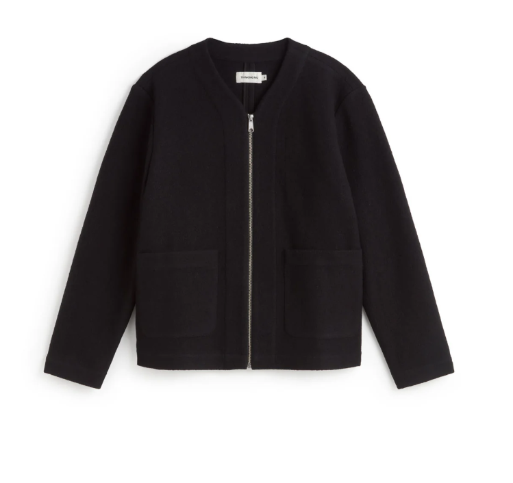 Chaqueta relaxed lana fina Greg