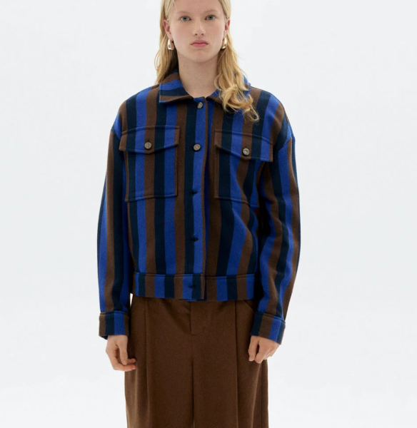 Chaqueta rayas azul totenham Frans