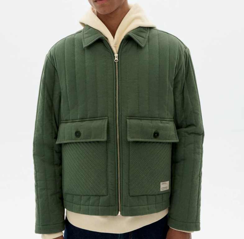 Chaqueta acolchada patched Roc