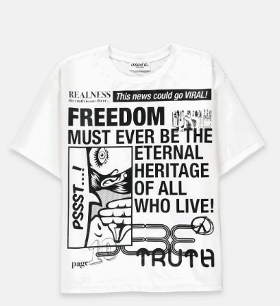 Essentiel Artwerp Camiseta News DEIMOTIV