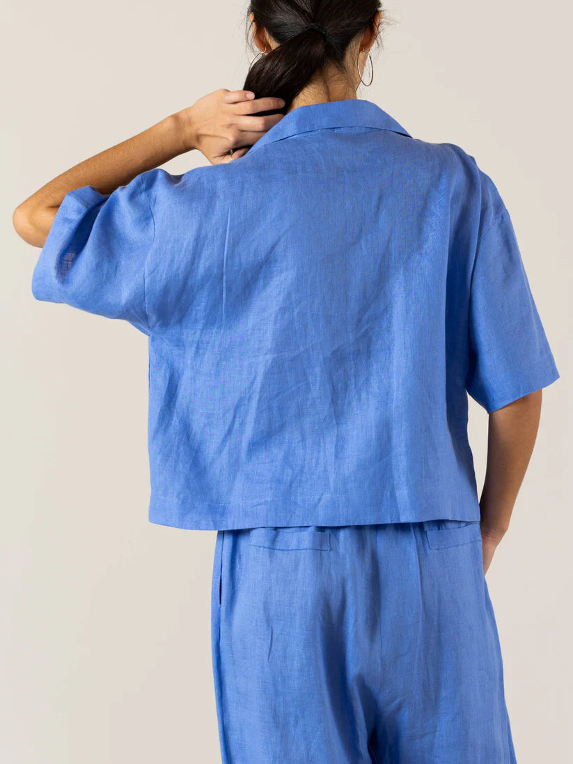 Blusa pijama lino