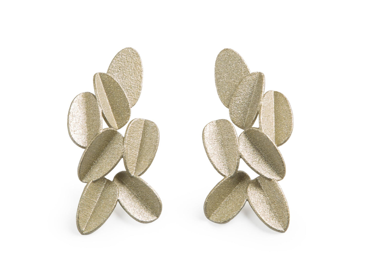 Leaves Orecchini 2 Metallizzati