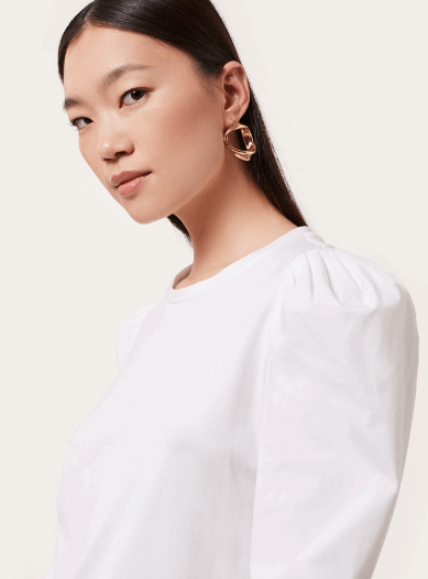 Liviana Conti Camiseta Poplin Sleeves DEIMOTIV