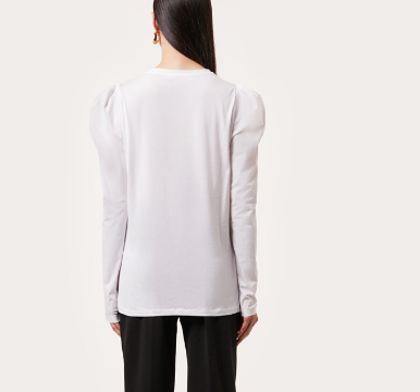 Liviana Conti Camiseta Poplin Sleeves DEIMOTIV