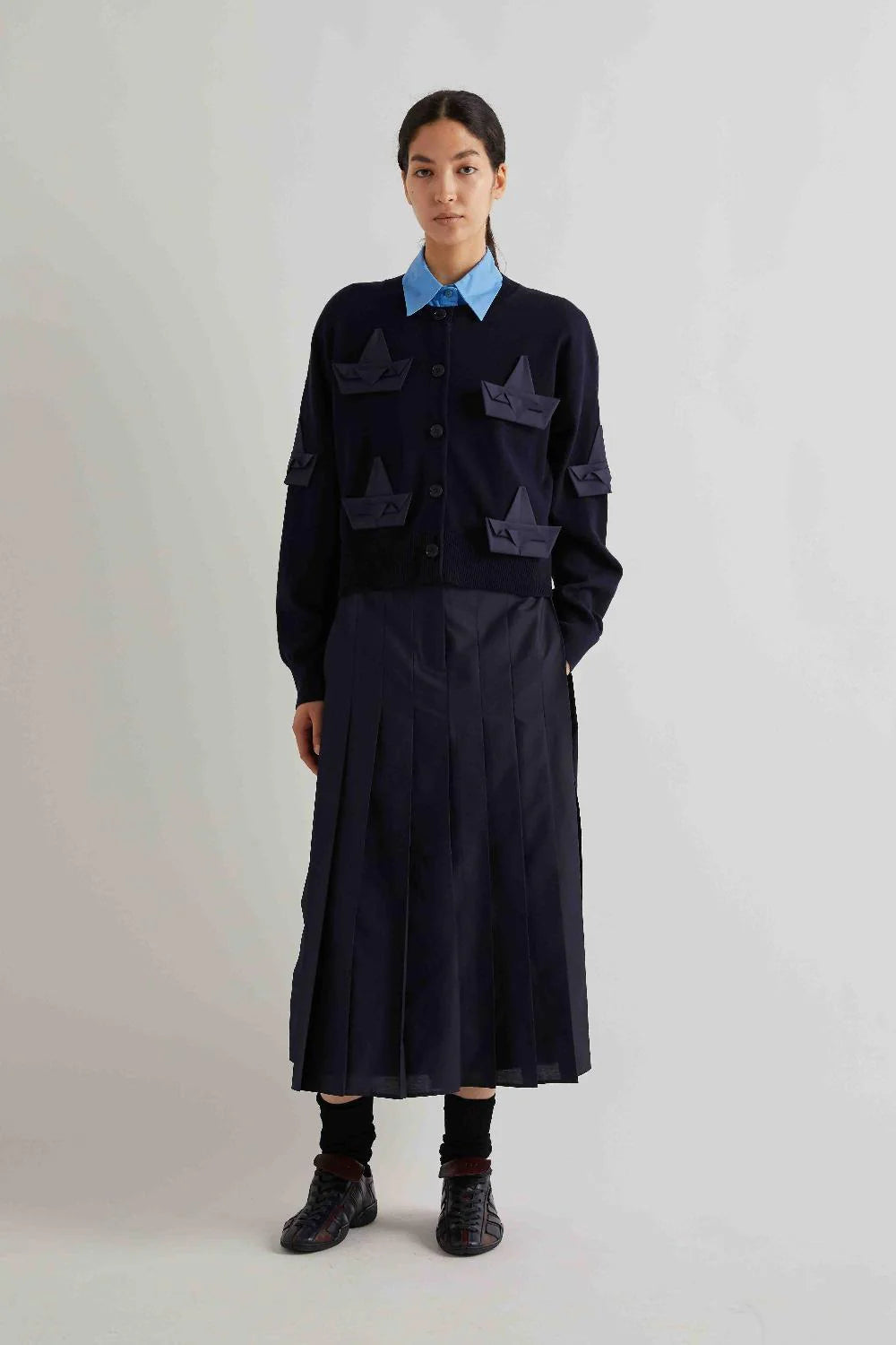 chaqueta navy