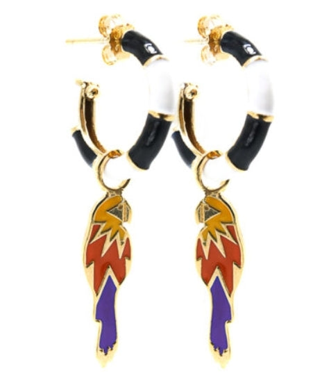 Pendientes Aro + Papagayo DEIMOTIV