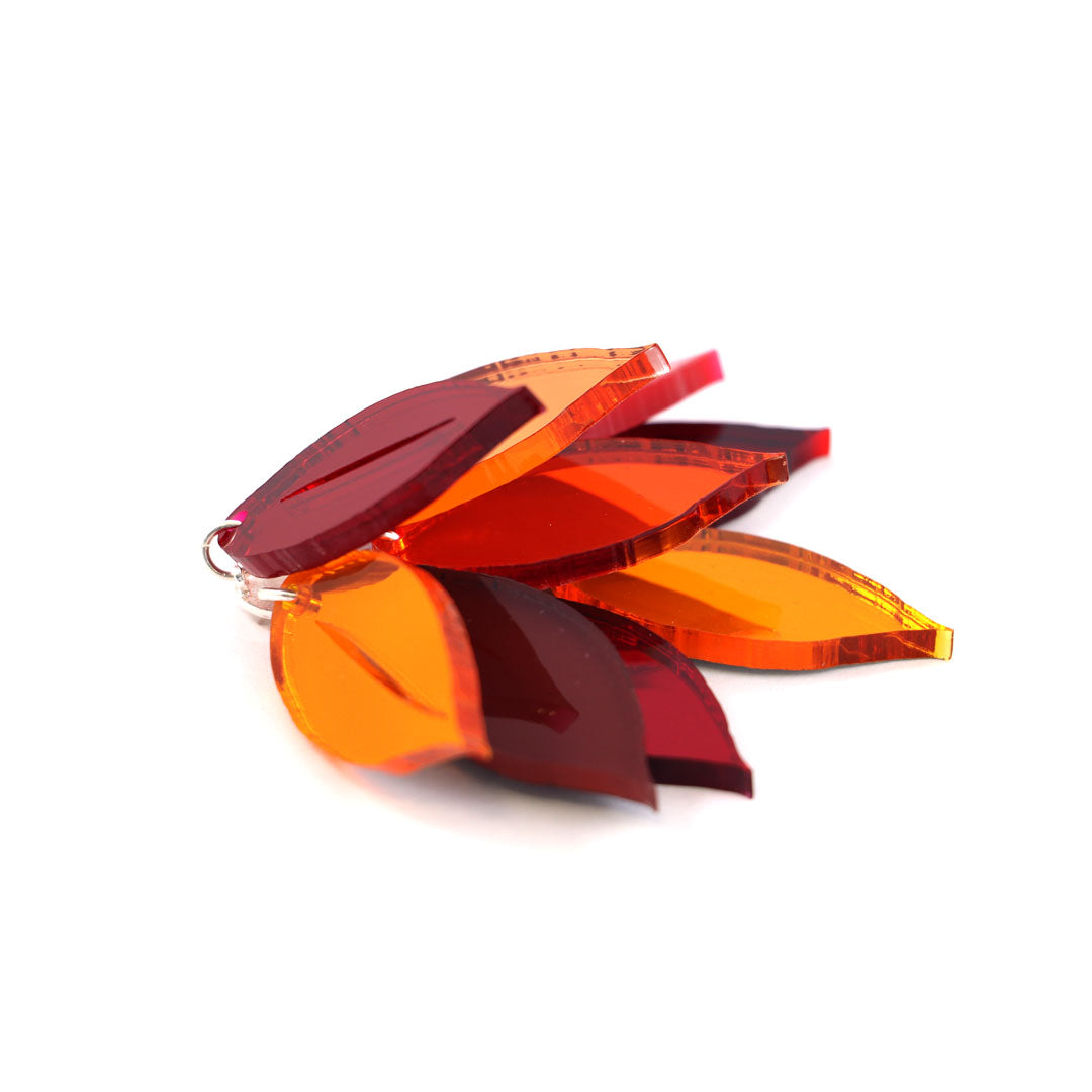 Lausett pendientes Blaar Burdeos