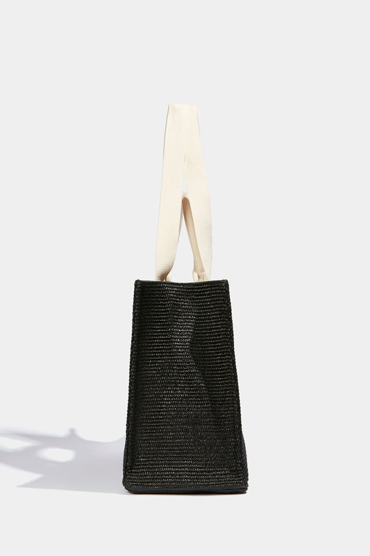 Liviana Conti Raffia Tote