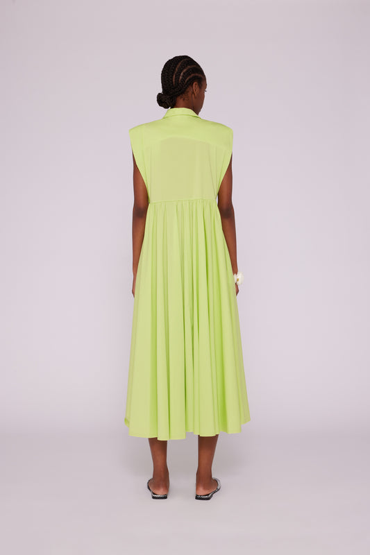 Vestido Midi popelin
