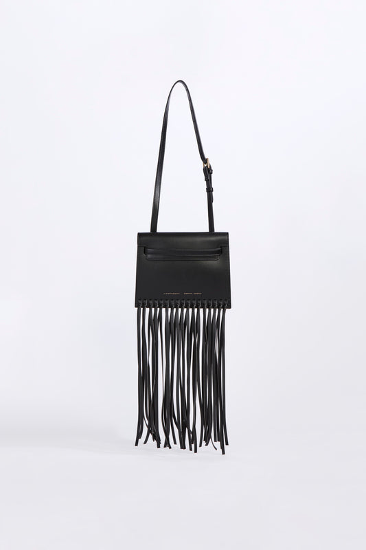 Bolso riñonera flecos