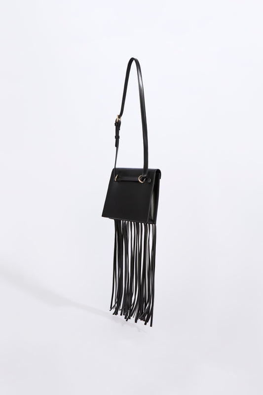 Bolso riñonera flecos