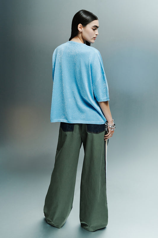 Top camiseta oversize