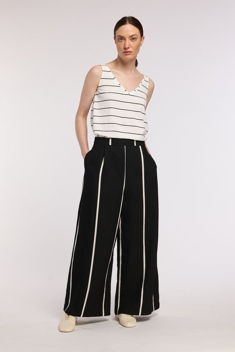 PANTALONES ANCHOS ACAMPANADOS