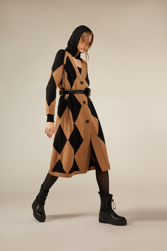 Liviana Conti Chaqueta larga Rombos