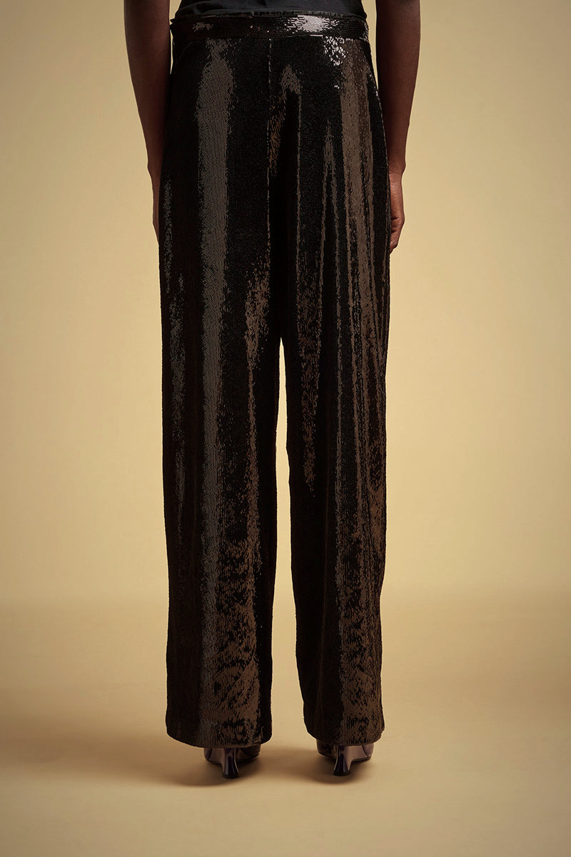 Liviana conti Pantalon SEQUIN STRAIGHT