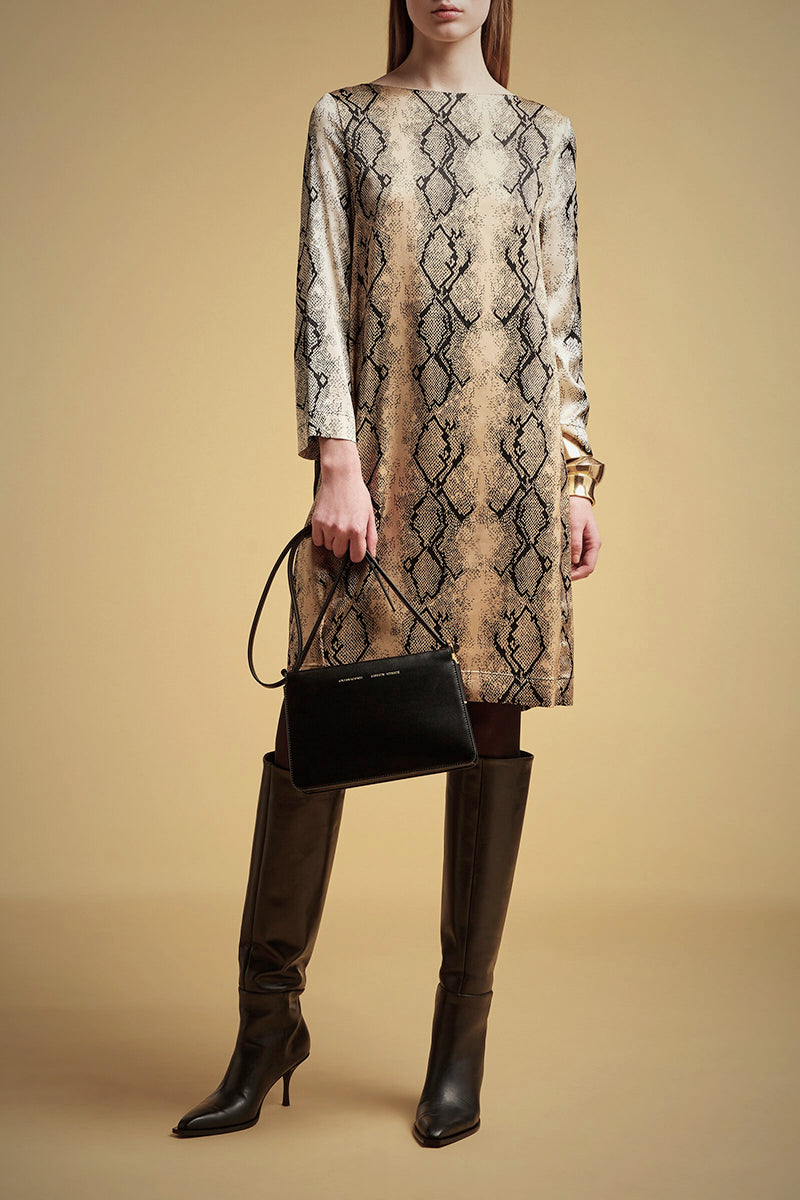Vestido print animal