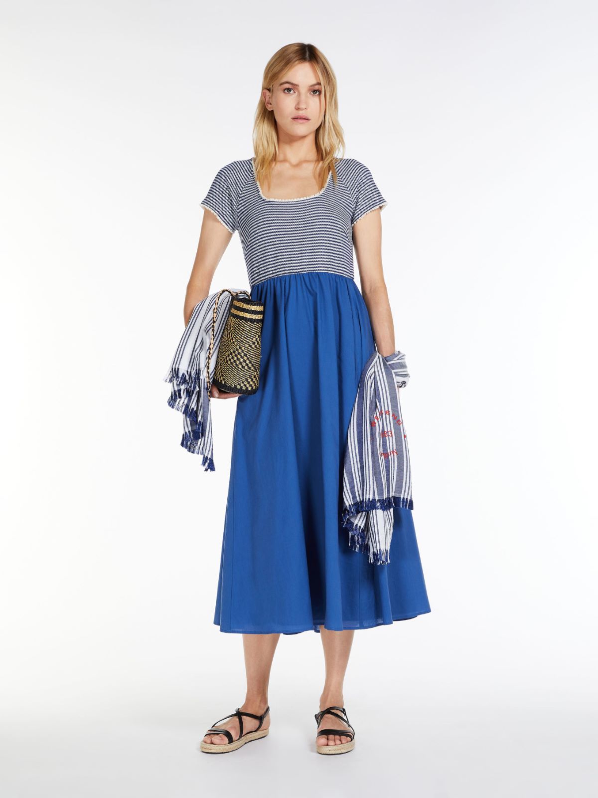 Maxmara Weekend vestido Parole azul