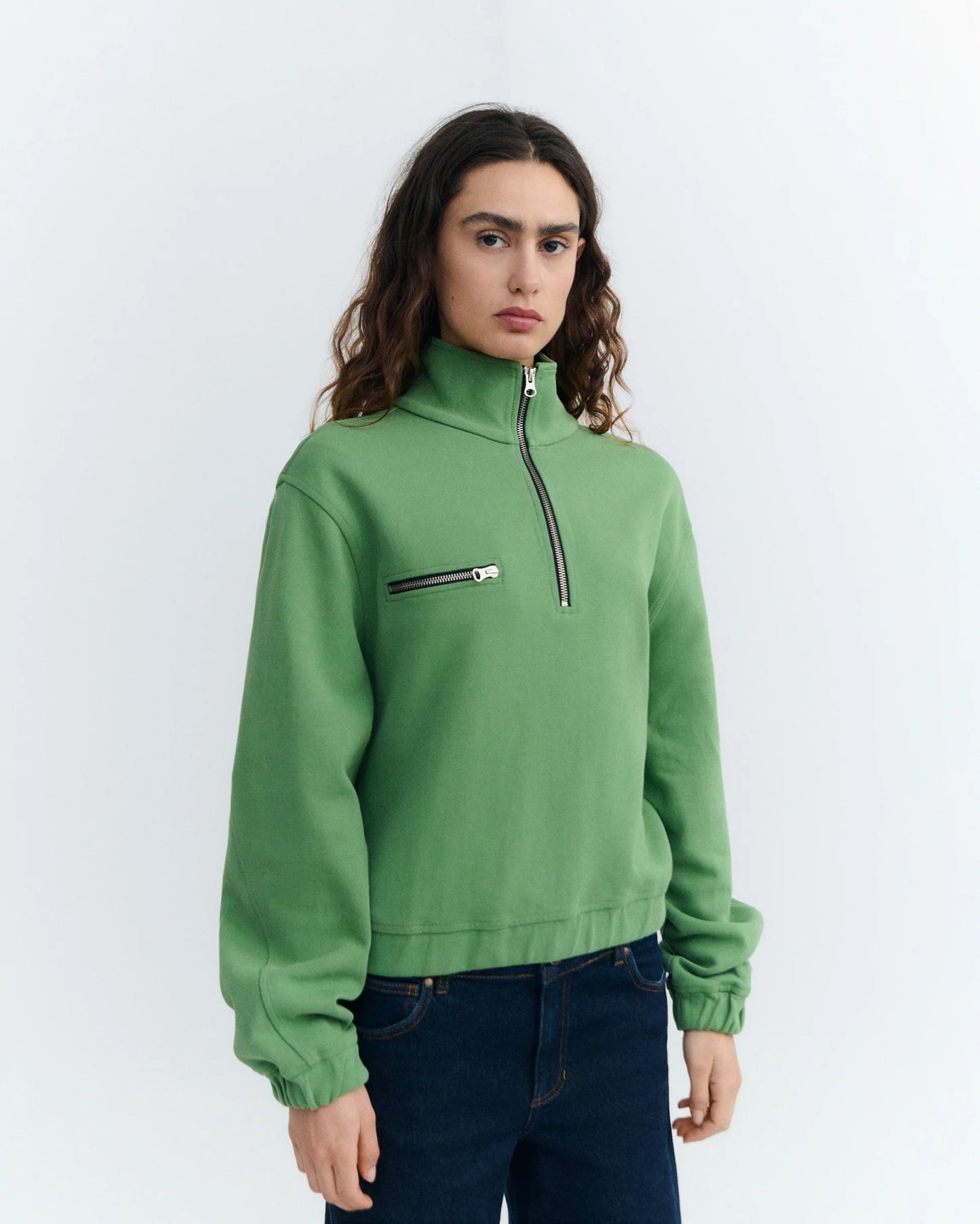 Sudadera verde Pippa