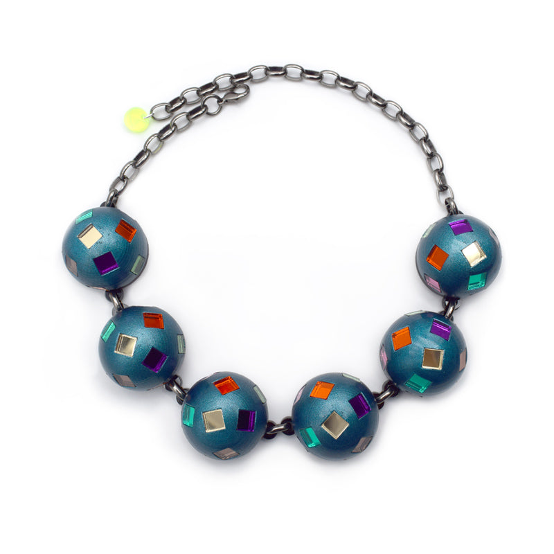 COLLAR DISCO BLUE