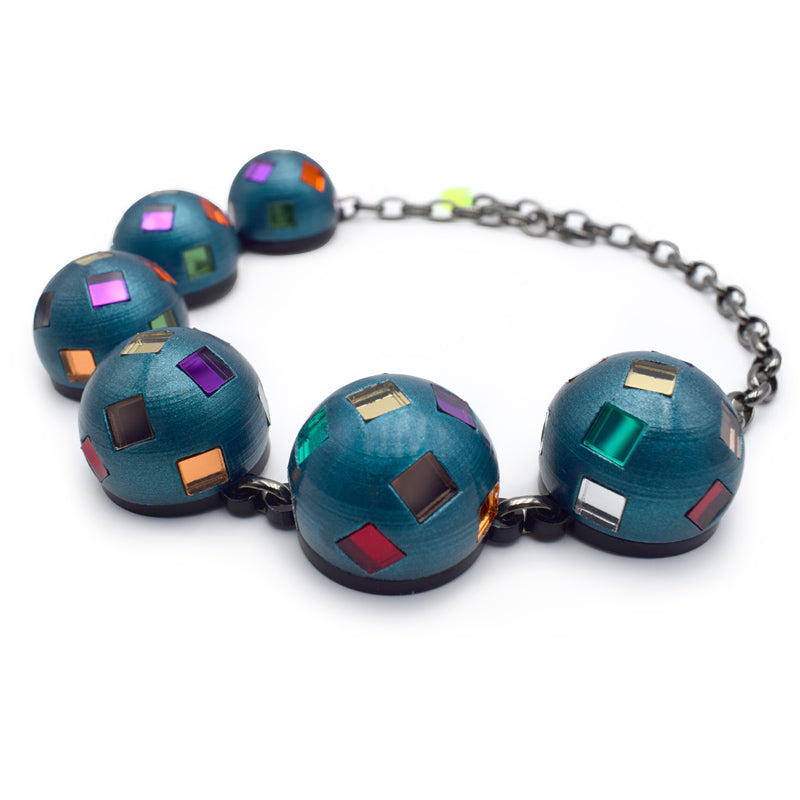 COLLAR DISCO BLUE
