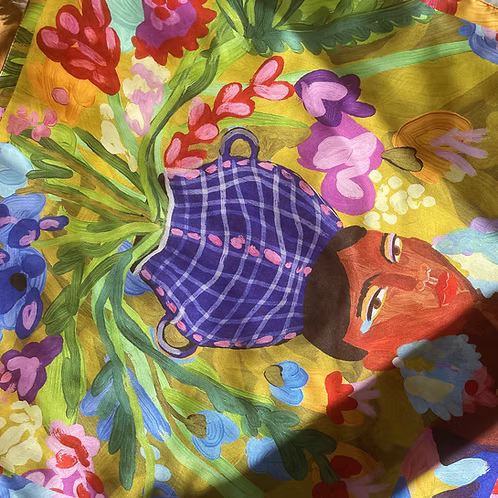 Pañuelo Los Pensamientos - Los Pensamientos Scarf