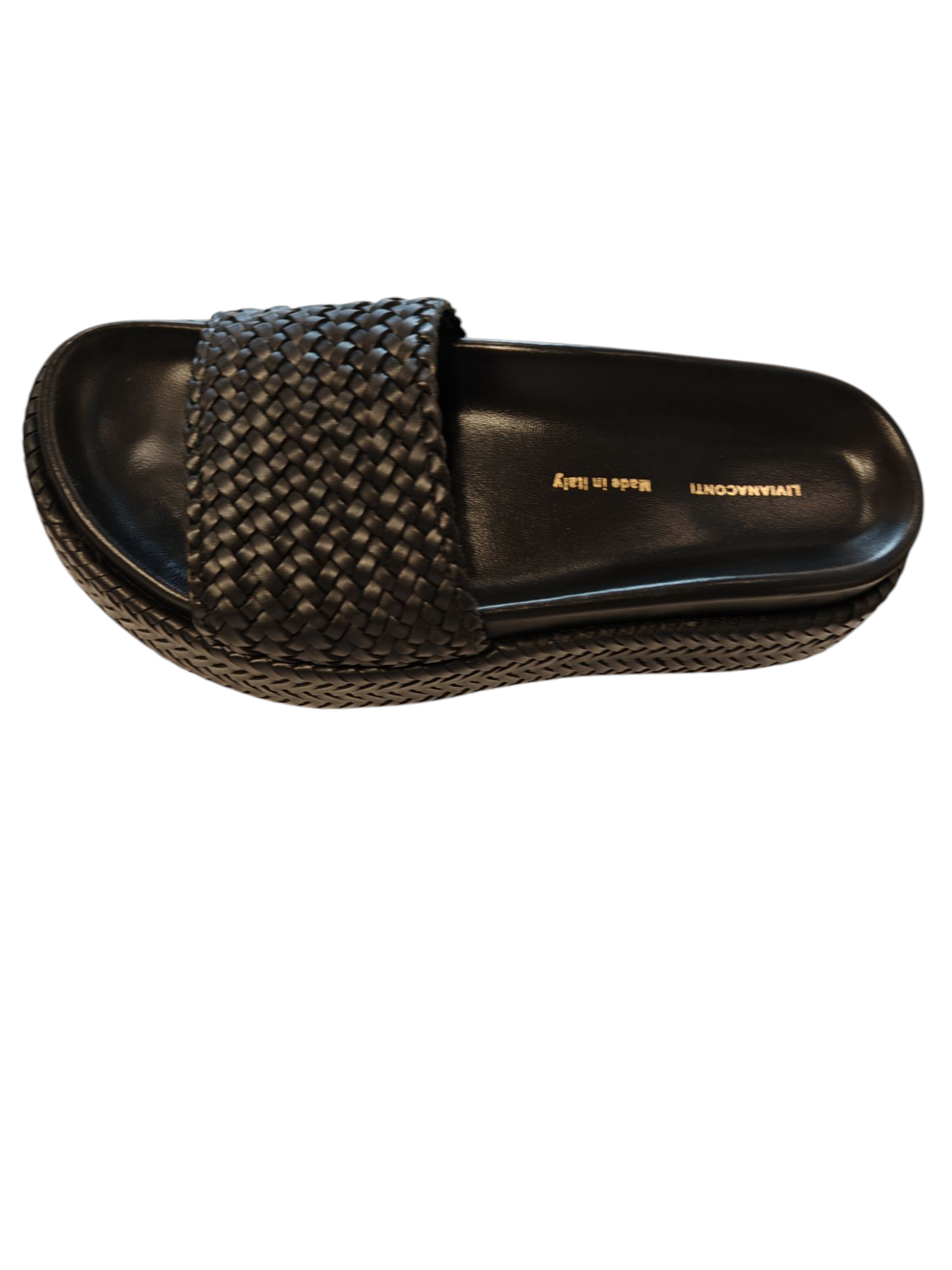 Sandalia zueco negro