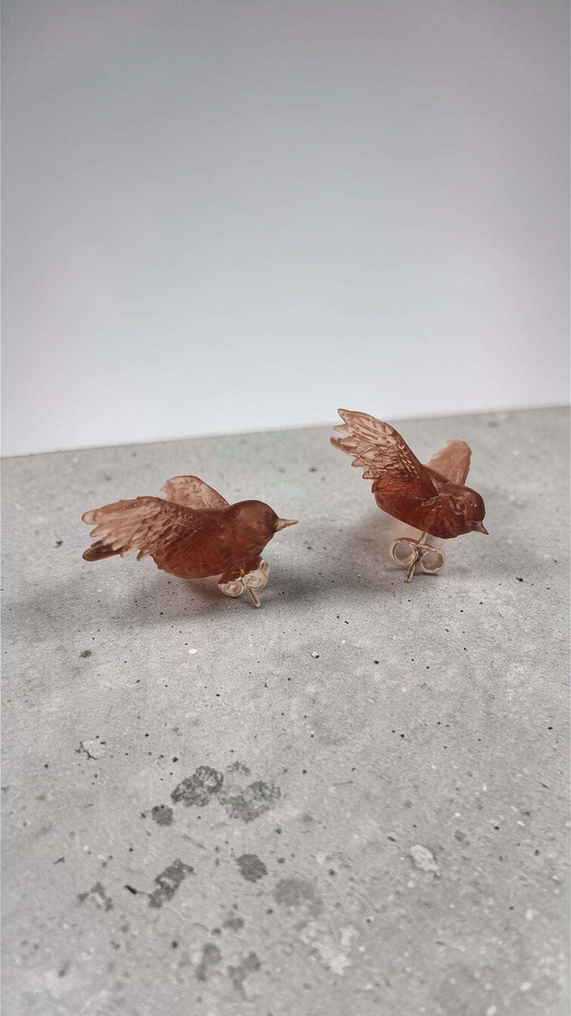 Pendientes Gorriones