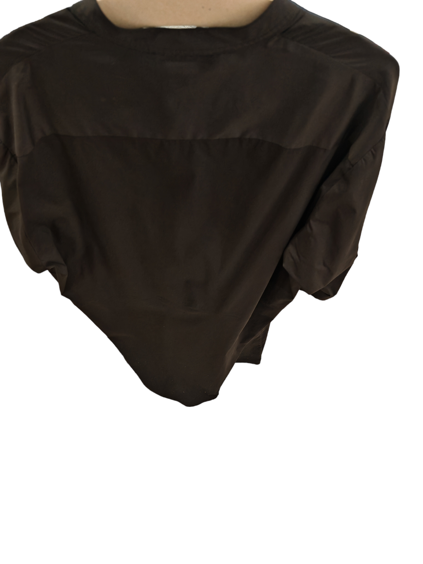 Vestido negro midi oversize