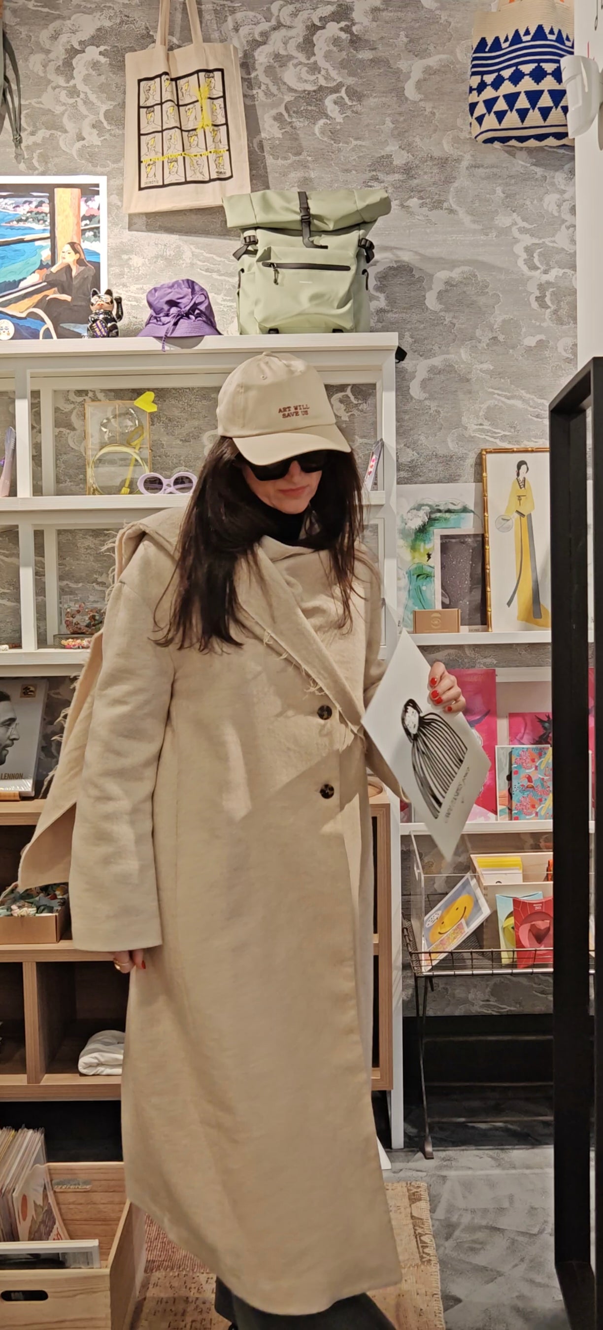 Gorra cruda art will save us