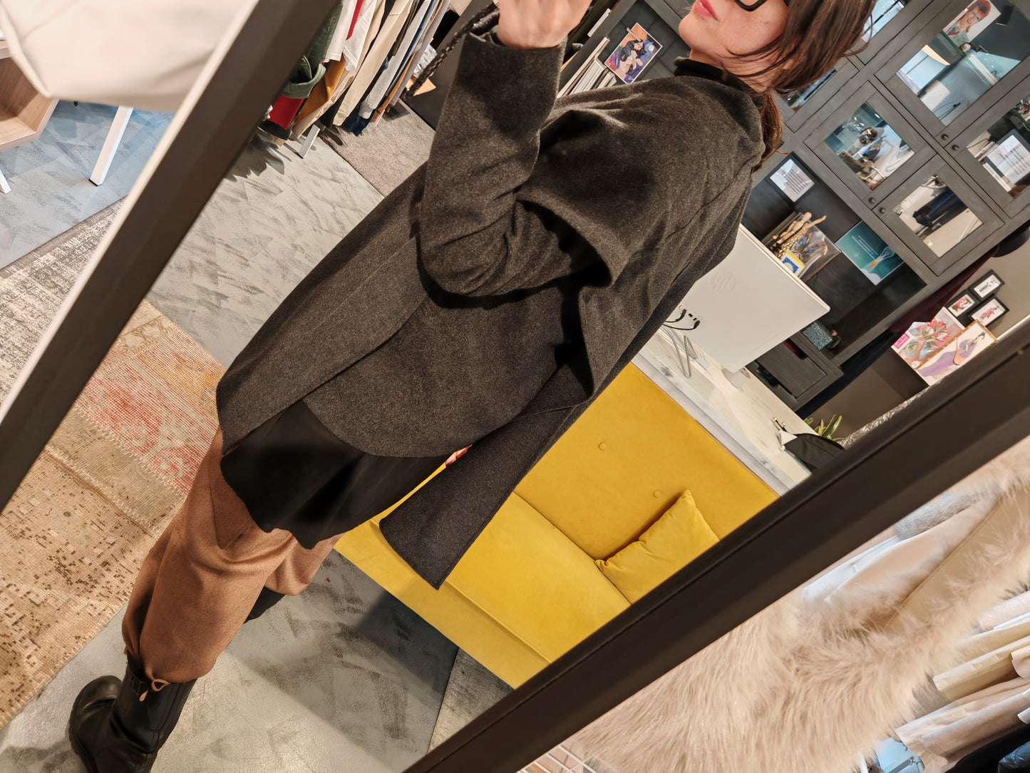 Chaqueta pañuelo lana