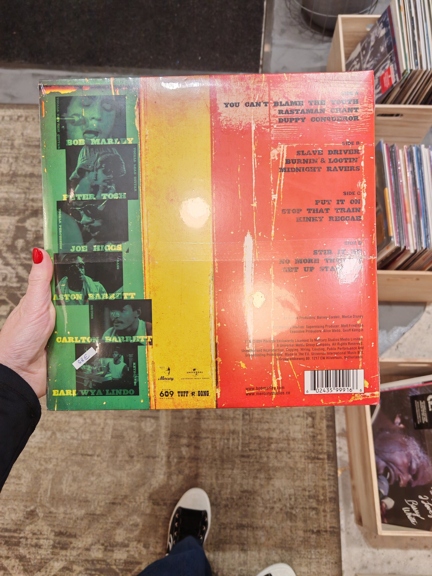 Vinilo Bob Marley The Capitol Sessions '73 2LP color