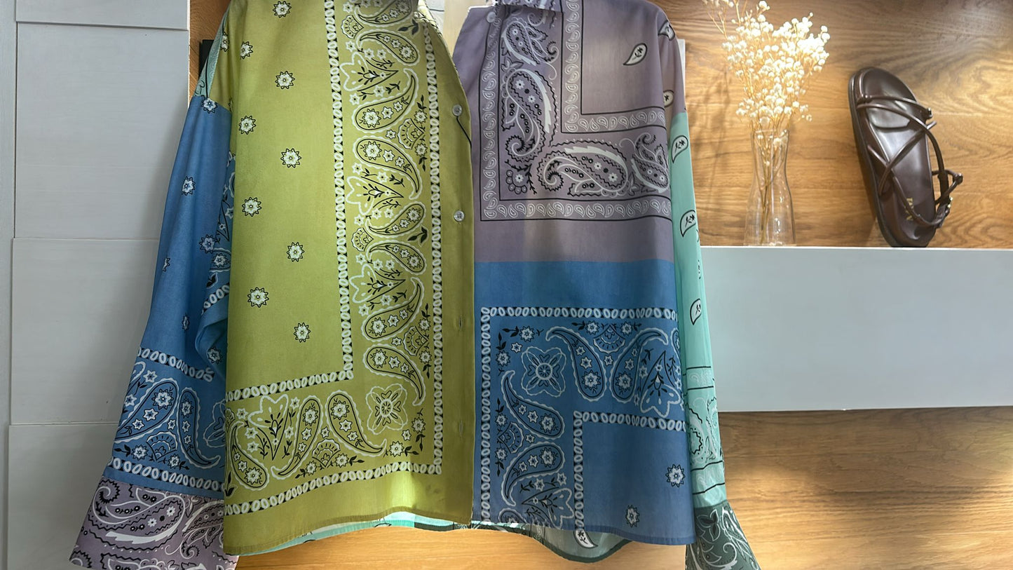MAXMARA WEEKEND BLUSA PAISLEY