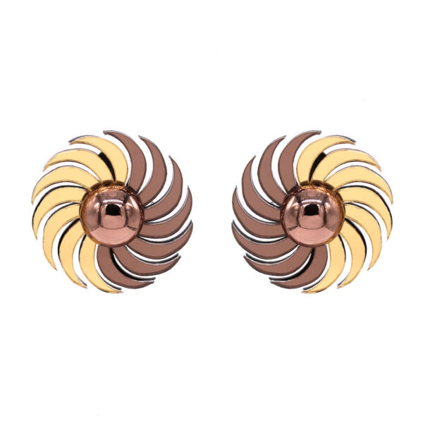 Lausett pendientes Galaxia Oro