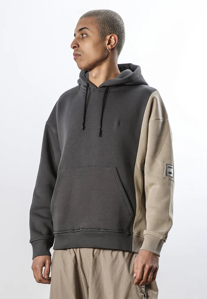 Religion SPLIT HOODIE COAL